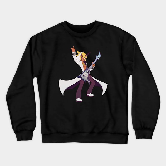 The Dark Hero Rises Crewneck Sweatshirt by Novanator